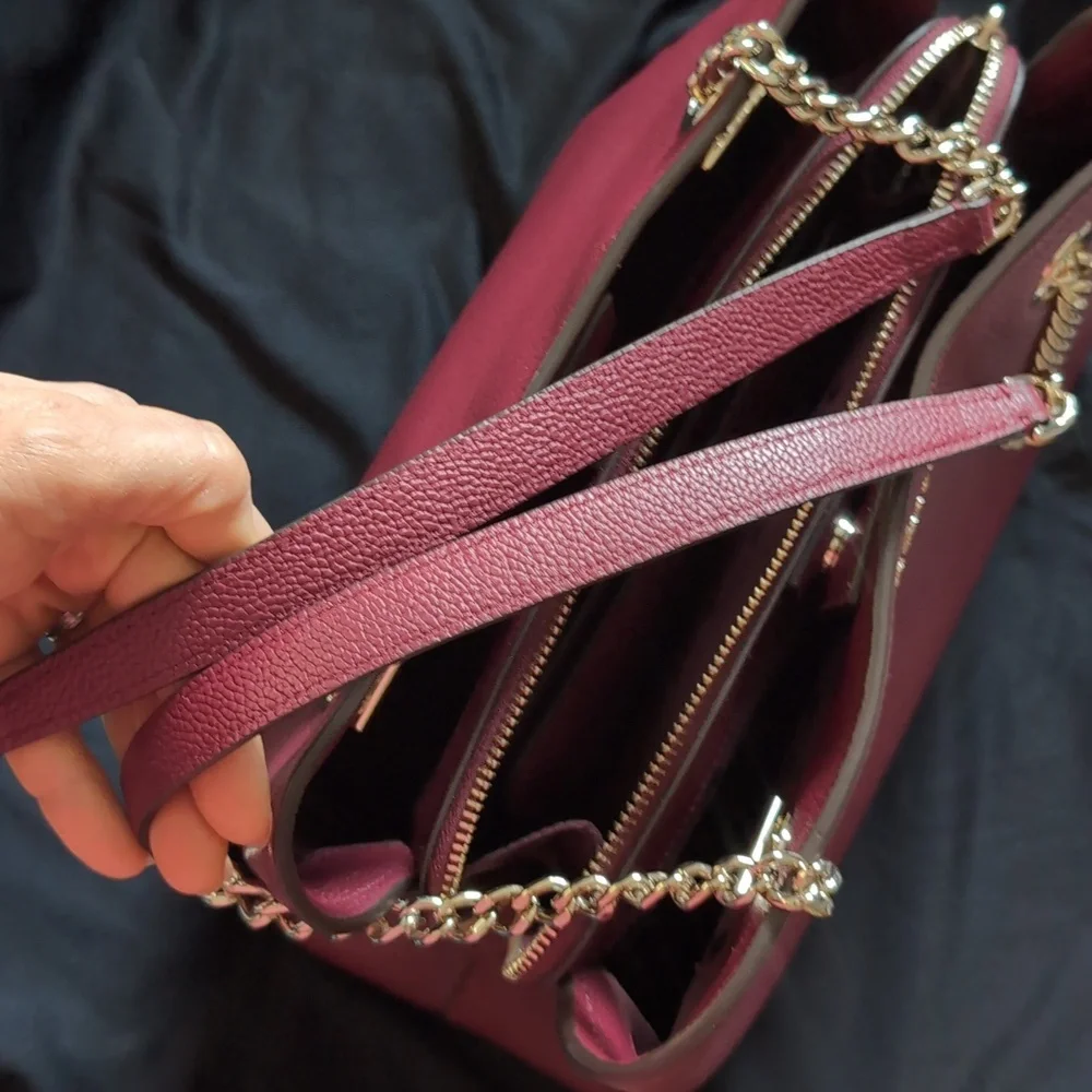 Kate Spade Burgundy Satchel and Wallet Set - Picture 16 of 16